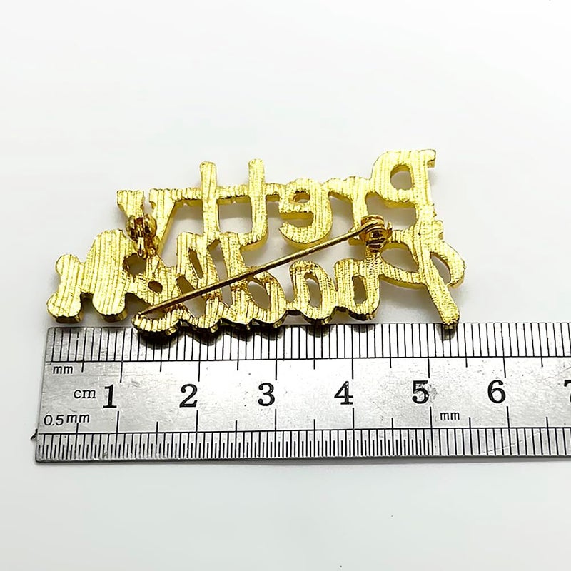 muiot Fashion SIGMA GAMMA RHO Sorority Letter Pretty Poodle Brooch Pin for SGR Girls - Image 2